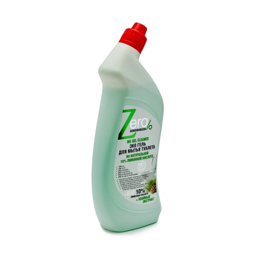 Zero / Гель для мытья туалета на натуральной лимонной кислоте, 750 мл