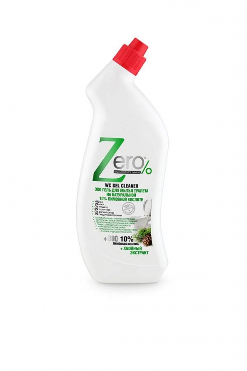 Zero / Гель для мытья туалета на натуральной лимонной кислоте, 750 мл