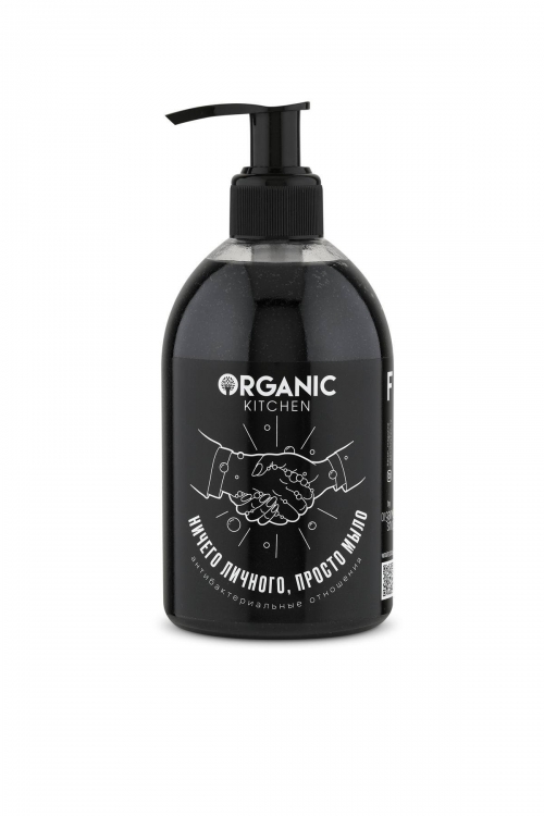 Organic Kitchen Антибактериальное мыло для рук "Ничего личного,просто мыло" by F Magazine, 300 мл