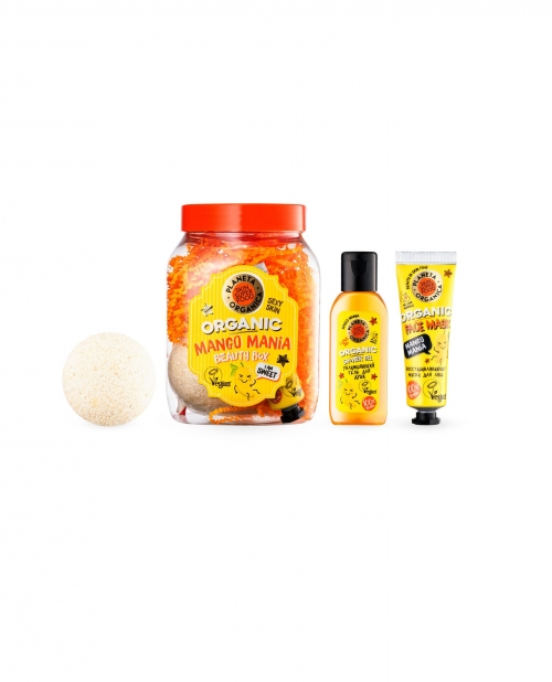 Planeta Organica / Skin Super Food / Подарочный набор для тела "Mango mania"
