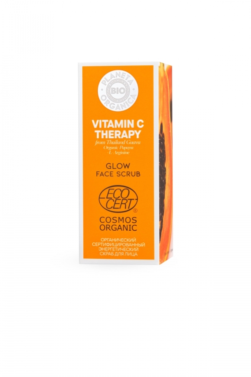 Planeta Organica / Bio / Vitamin C Therapy Энергетический скраб для лица, 50 мл