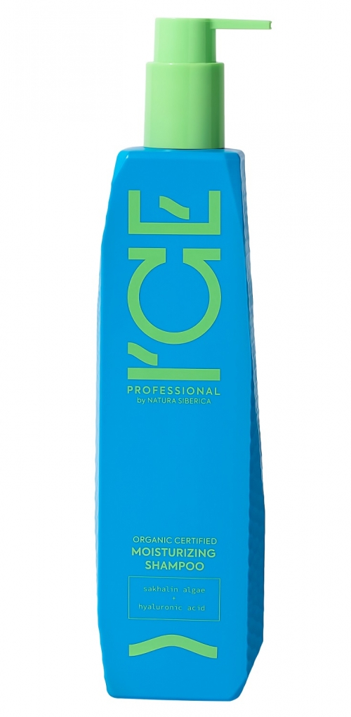 ICE Professional by NATURA SIBERICA Moisturizing organic shampoo Шампунь для волос «Увлажняющий», 300 мл