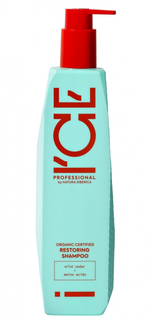 ICE Professional by NATURA SIBERICA Restoring organic shampoo Шампунь для волос «Восстанавливающий», 300 мл