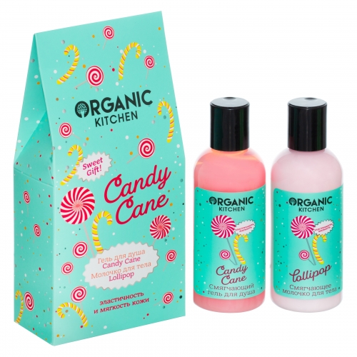 Organic Kitchen / Набор подарочный "Candy Cane", 170 мл*2