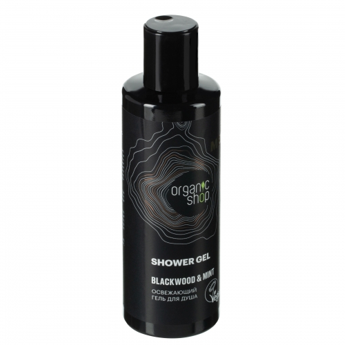 ORGANIC SHOP Подарочный набор для мужчин Fresh Energy Hair and Body Set "Blackwood & Mint" 