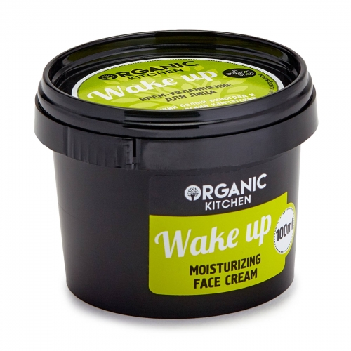 Organic shop Крем-увлажнение для лица."Wake up" 100мл, 100 мл